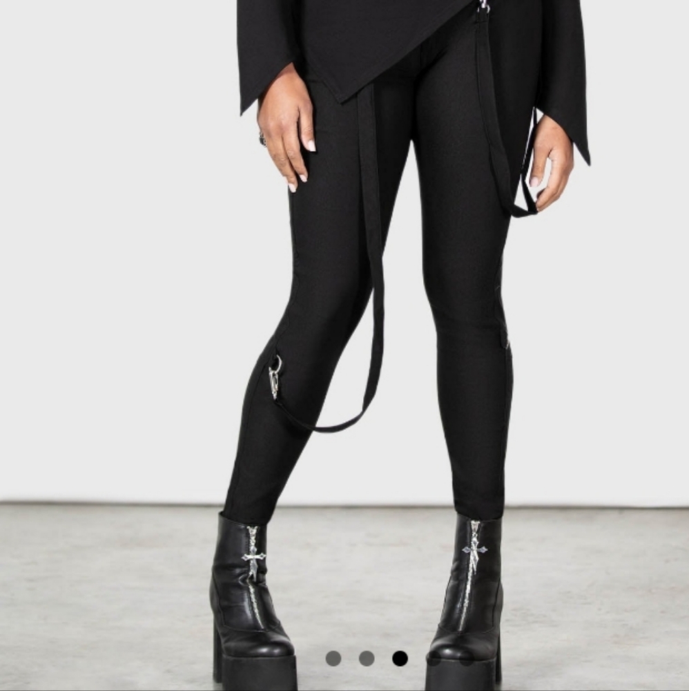 Killstar drakor pants bondage L